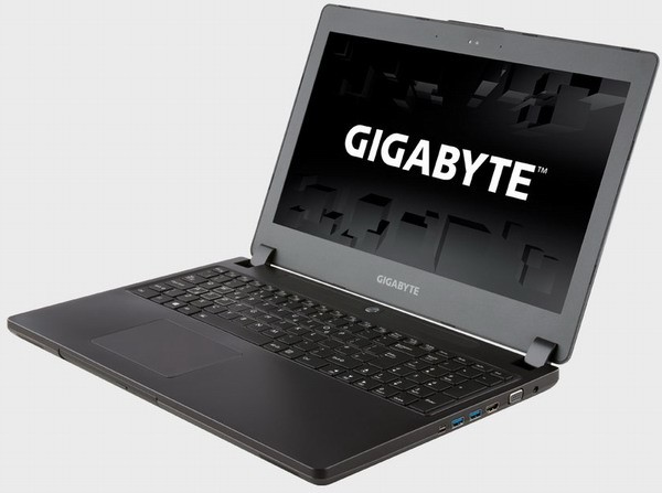 Игровой лэптоп Gigabyte P35X выглядит как классический ноутбук