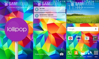 Android 5.0 поступила на смартфон Samsung Galaxy S5