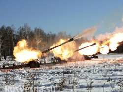 Ополчение после долгого боя выбило противника из Валуйского