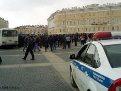 В Петербурге осадили "Свободное шествие".Задержано 40 человек