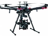 Камера дрона DJI M600 Pro снимает в разрешении 100 Мп