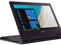 Ноутбук Acer TravelMate Spin B1 работает на Windows 10 S