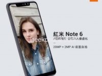 Xiaomi Redmi Note 6 выйдет уже на следующей неделе