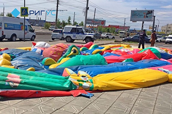 В Улан-Удэ лопнул детский батут. Пострадали пятеро детей, трое в реанимации