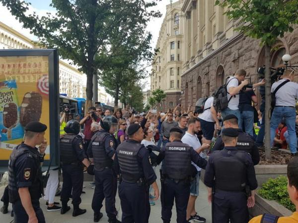 В Москве сегодня была бойня