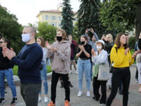 В Минске столкновения с полицией и задержания протестующих