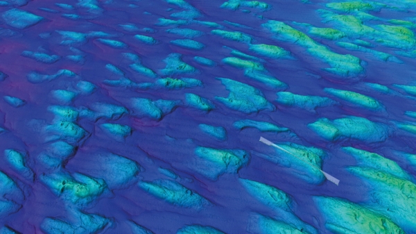 Уникальная карта морского дна