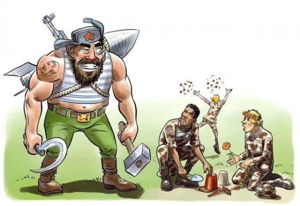 Западных обывателей "натаскивают" на войну с Россией