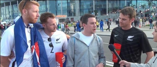 Когда девушки спрашивают иностранцев о футболе. Кубок Конфедераций в России