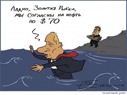 Зависимость эффективности вертикального управления от цены на нефть