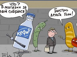 Продуктовая корзина в РФ подорожала с начала года почти на 15%