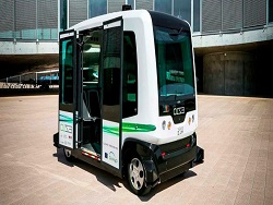 В Таллине начали курсировать беспилотные автобусы