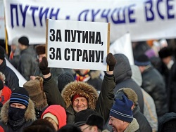 Мысли вслух о мифической "всенародной" поддержке Путина