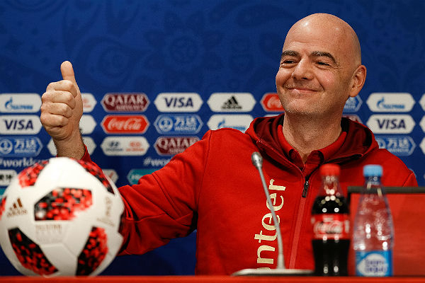 Глава ФИФА назвал ЧМ-2018 в России лучшим в истории