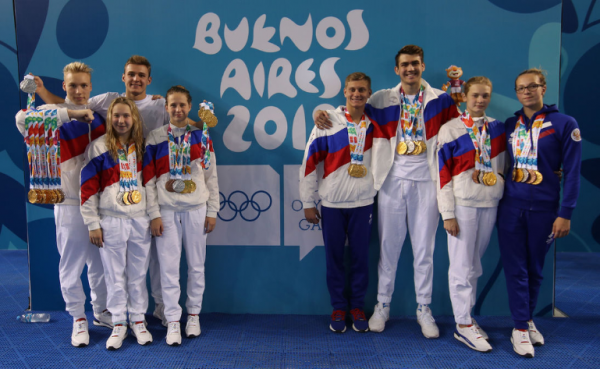 Сборная России впервые в истории выиграла Летнюю юношескую Олимпиаду