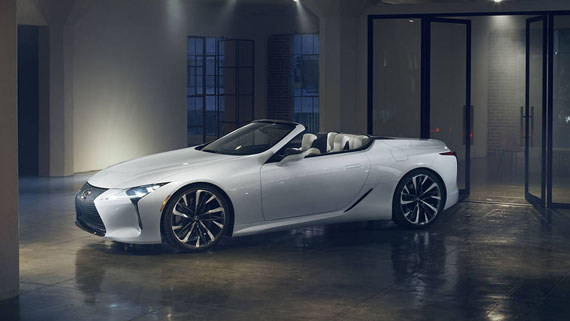 Кабриолет Lexus LC пока лишь концепт... но так было и с купе LC