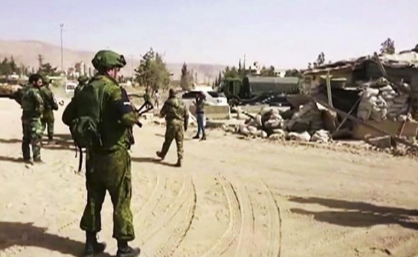 Возле Голанских высот русские насмерть дерутся с персами за безопасность Израиля