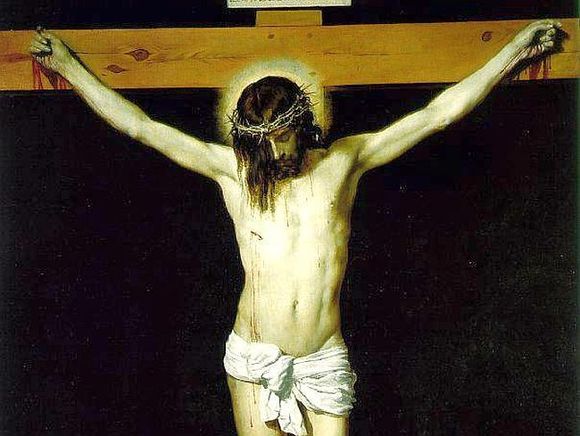 Иисус молился в парке