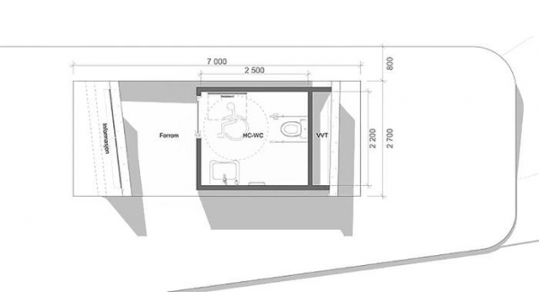 Самый красивый туалет в мире выглядит так