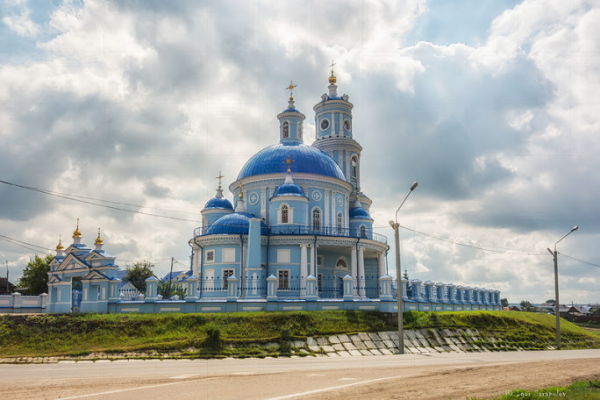 Великолепный храм в Сибири