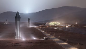 SpaceX представила корабль для полетов на Луну и Марс