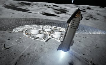 SpaceX представила корабль для полетов на Луну и Марс
