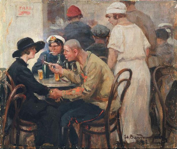 Ужасы Октябрьского переворота на рисунках очевидца