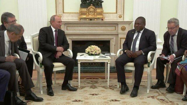 О чем Президент Мозамбика Филипе Ньюси просил у Президента России Путина