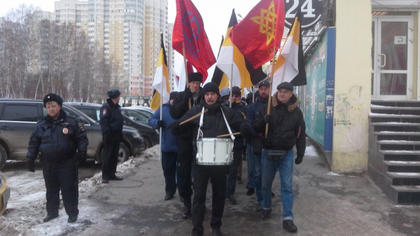 В Новосибирске прошел марш «против режима»