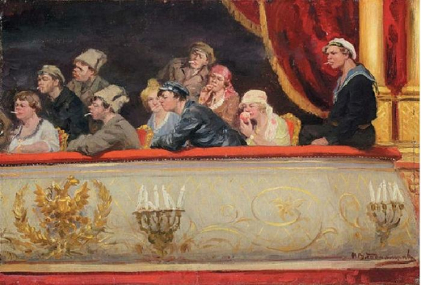 Ужасы Октябрьского переворота на рисунках очевидца