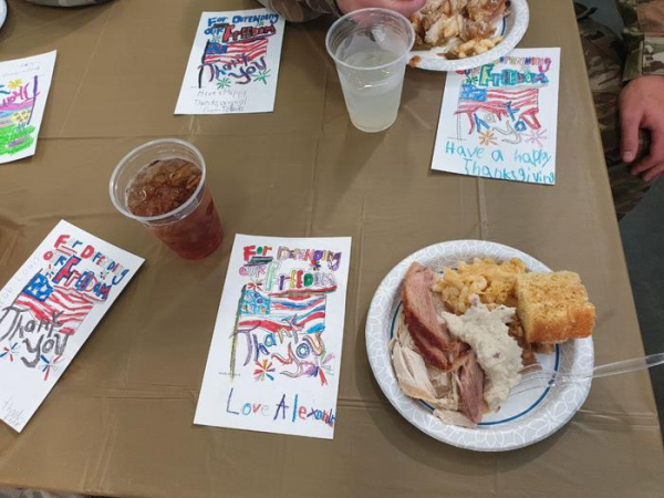 День благодарения в армии США