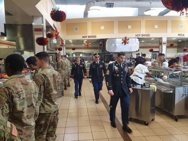 День благодарения в армии США