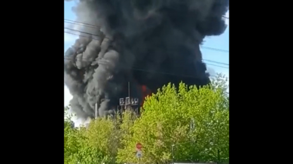 В Подмосковье произошел пожар на территории ЦАГИ