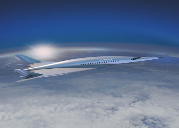 В США представили самолет, который сможет прилететь из Токио в Лос-Анджелес за час