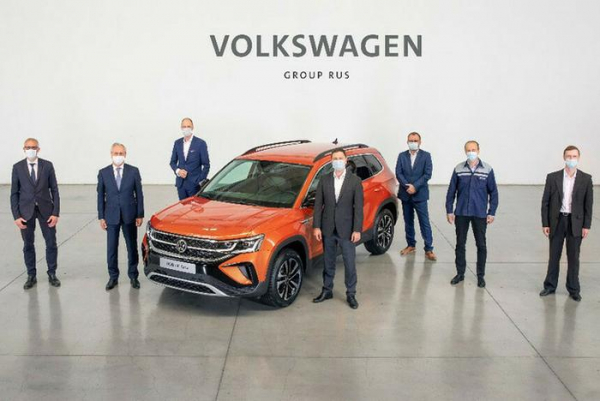 В Нижнем Новгороде на заводе Группы ГАЗ начато производство кроссоверов Фольксваген Таос